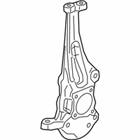 OEM Lexus LC500h KNUCKLE Sub-Assembly, Steering - 43201-19005