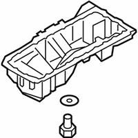 OEM BMW X5 Engine Oil Pan - 11-13-7-560-308