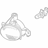 OEM BMW X5 Fog Lamp/Turning Lights, Right - 63-17-7-237-434