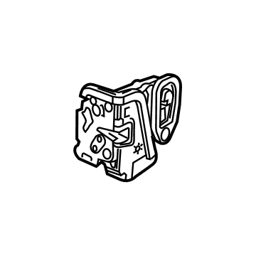 OEM 2020 Cadillac CT6 Latch - 13533609