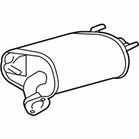 OEM 2013 Toyota Avalon Rear Muffler - 17430-0V250