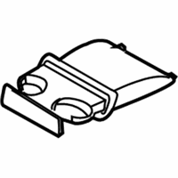 OEM BMW 760Li Drink Holder - 51-16-7-007-888