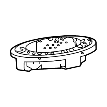 OEM 2022 Acura MDX Rubber, Front Spg Mt - 51403-TYA-A01