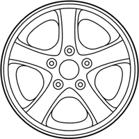 OEM Hyundai 16 Inch Wheel - 52910-3X250