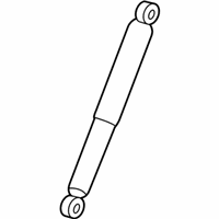 OEM 2008 GMC Sierra 1500 Shock - 25871023