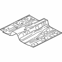 OEM Hyundai Genesis Panel-Center Floor - 65111-B1000