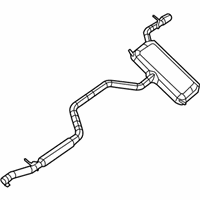 OEM 2008 Dodge Avenger Exhaust-Exhaust - 5085559AK