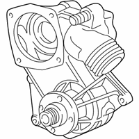 OEM 1994 BMW 750iL Water Pump - 11-51-0-393-339