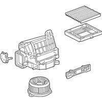 OEM Lexus IS300 Blower Assembly - 87130-53040