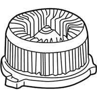 OEM 2002 Lexus IS300 Motor Sub-Assy, Cooling Unit, W/Fan - 87103-53020