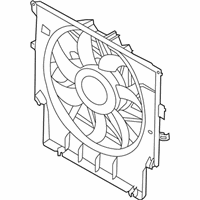 OEM 2015 BMW X3 Fan Housing - 17-42-7-593-847