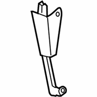OEM 2010 Cadillac DTS Rear Guide - 15869610