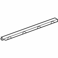 OEM Lexus LS600h WEATHERSTRIP, Front Door - 68171-50030