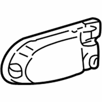 OEM 2005 Saturn Relay Handle, Outside - 10322201