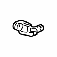 OEM Oldsmobile Silhouette Lock Cylinder - 15821966