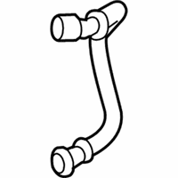 OEM 2014 BMW ActiveHybrid 3 Coolant Hose - 17-12-7-600-551