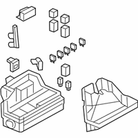 OEM Honda CR-V Box Assembly, Relay - 38250-SWA-013