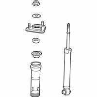 OEM 2016 Lexus GS F ABSORBER Set, Shock - 48530-80784