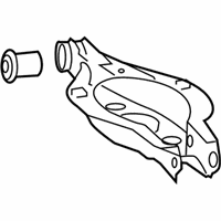 OEM 2020 Lexus RC F Rear Suspension Control Arm Assembly, No.2 Right - 48730-24011