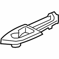 OEM 2012 Honda Odyssey Holder, Passenger Side Cup (Sienna Beige) - 84611-TK8-A01ZC