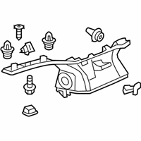 OEM 2016 Honda Odyssey Garnish, R. RR. Pillar *NH686L* (WARM GRAY) - 84149-TK8-X03ZB