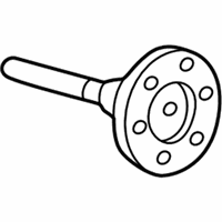 OEM 1998 Dodge Durango Axle Shaft - 4882701