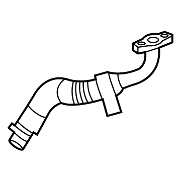 OEM 2022 BMW M4 EXHAUST TURBOCHARGER OIL RET - 11-42-8-054-871