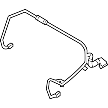 OEM BMW COOLANT LINE, TURBOCHARGER S - 11-53-8-746-394