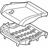 OEM 2003 Infiniti G35 Cushion Assy-Front Seat - 87350-AM411