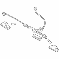 OEM Hyundai Tucson Lamp Assembly-License - 92501-D3101