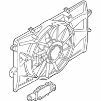 OEM 2019 Ford Police Interceptor Sedan Fan Assembly - DG1Z-8C607-K