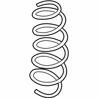 OEM 2008 Saturn Astra Front Spring Set - 93179666