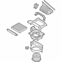 OEM 2019 Hyundai Veloster N Blower Unit - 97207-J3020