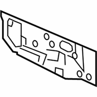 OEM Acura RDX Insulator, Dashboard (Outer) - 74251-TX4-A00