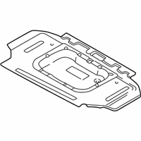 OEM 1999 Infiniti QX4 Rear Floor Pan - 74514-0W731