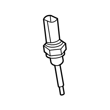 OEM 2022 Chevrolet Silverado 3500 HD Sensor Asm-Charging Air Temperature - 55494196