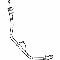 OEM Chrysler LHS Fuel Filler Hose - 4581298AA