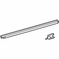 OEM 2012 Lexus RX450h Weatherstrip, Rear Door Glass, Inner RH - 68173-0E020
