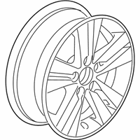 OEM Acura ILX Disk, Aluminum Wheel (16X6 1/2J) (TPMS) (Enkei) - 42700-TX6-A81