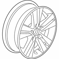 OEM 2013 Acura ILX Disk, Aluminum Wheel (16X6 1/2J) (TPMS) (Enkei) - 42700-TX6-A81