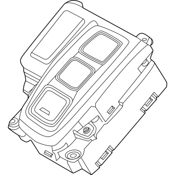 OEM Hyundai Santa Fe LEVER COMPLETE-SHIFT BY WIRE - 467W0-CL100-RRB