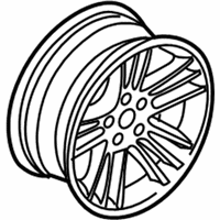 OEM 2006 BMW 525i Light Alloy Rim - 36-11-6-761-993