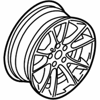 OEM 2006 BMW 525i Light Alloy Rim - 36-11-6-761-990