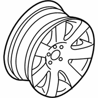 OEM 2006 BMW 525i Light Alloy Rim - 36-11-6-760-616