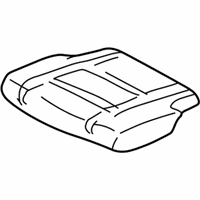 OEM 2001 Acura MDX Pad, Right Rear Seat Cushion - 82132-S3V-A11