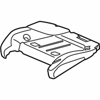 OEM 2018 BMW X6 Comfort Seat Upholstery, Right - 52-10-7-386-379