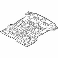 OEM 2008 Hyundai Veracruz Panel-Rear Floor - 65520-3J300