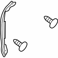 OEM 2011 Lexus GS450h Weatherstrip, Front Door, No.3 RH - 67865-30041