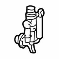 OEM 2000 Lexus GS400 Regulator Assy, Fuel Pressure W/Jet Pump - 23020-46020