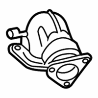 OEM 2018 Ram 1500 Front Exhaust Pipe - 68330226AA